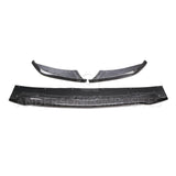 Anderson Composites AC-FL15MU350 Carbon Fiber Front Splitter For 2015-2020 Ford Mustang Shelby GT350 (3PC) Anderson Composites Aero Splitter  AXOPROS
