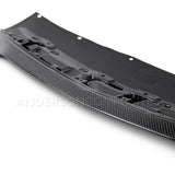 Anderson Composites AC-FL15MU350 Carbon Fiber Front Splitter For 2015-2020 Ford Mustang Shelby GT350 (3PC) Anderson Composites Aero Splitter  AXOPROS