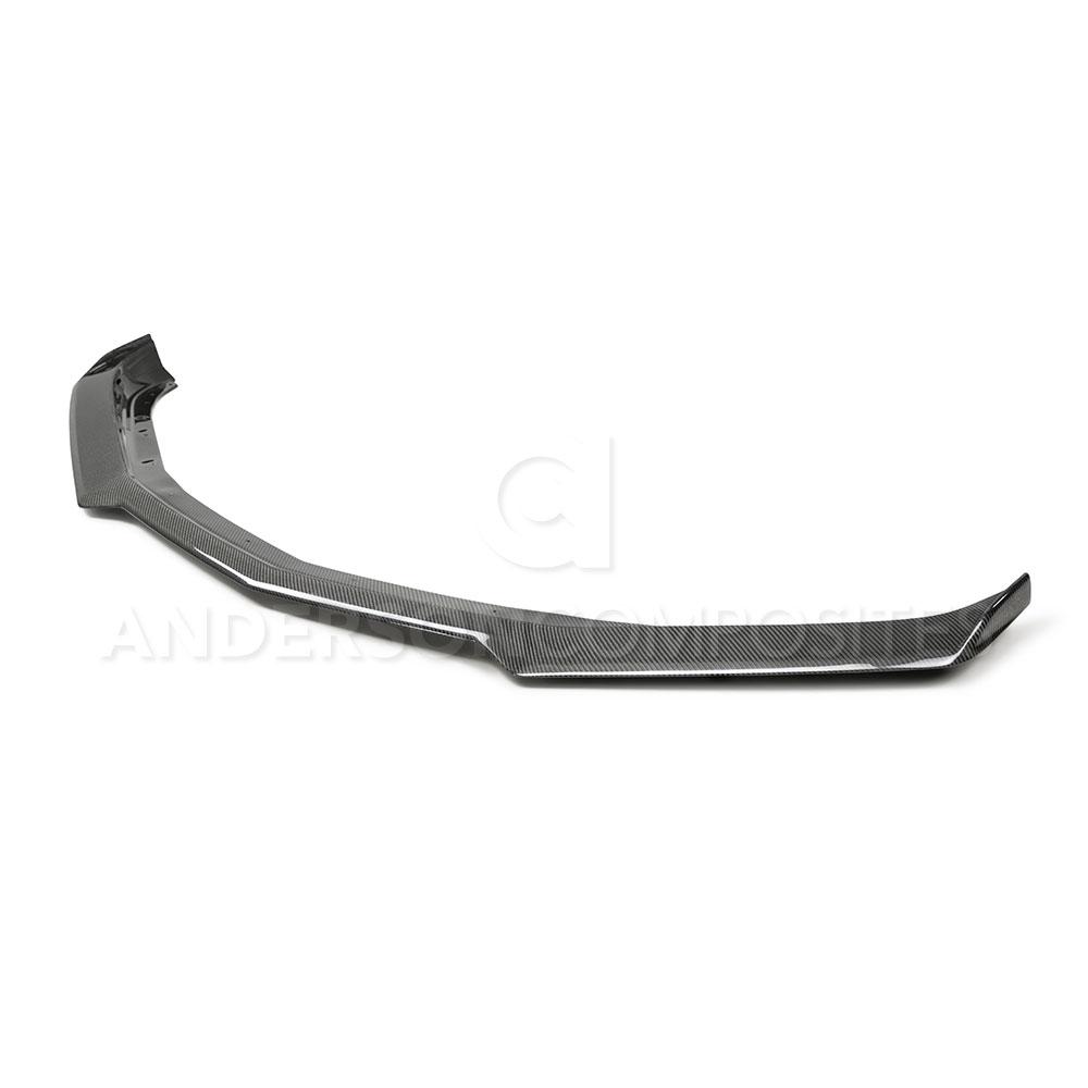 Anderson Composites AC-FL19CHCAMSS-OE Type-OE Carbon Fiber Front Chin Spoiler For 2019-2021 Chevrolet Camaro SS (upper) Anderson Composites Aero Splitter  AXOPROS