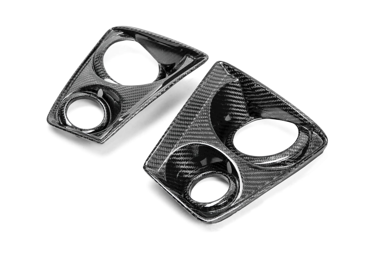 Anderson Composites AC-FLS14CHCAM Type-ZL Carbon Fiber Fog Light Bezels For 2012-2015 Chevrolet Camaro ZL1 Anderson Composites Fog Light Bezel  AXOPROS