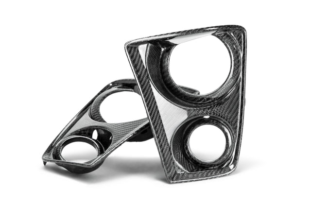 Anderson Composites AC-FLS14CHCAM Type-ZL Carbon Fiber Fog Light Bezels For 2012-2015 Chevrolet Camaro ZL1 Anderson Composites Fog Light Bezel  AXOPROS