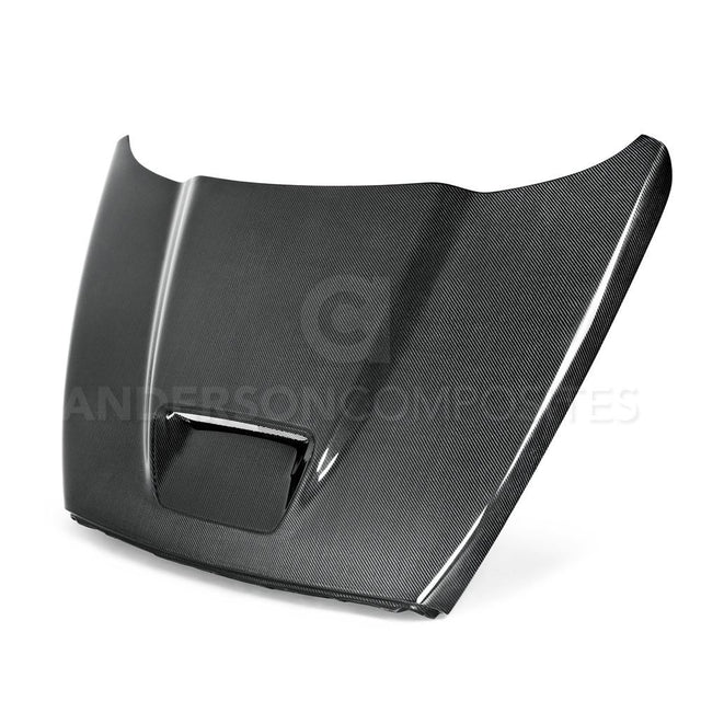 Anderson Composites AC-HD0406DGRAM-OE Type-OE Carbon Fiber Hood For 2002-2008 Dodge Ram SRT-10 Anderson Composites Hood  AXOPROS