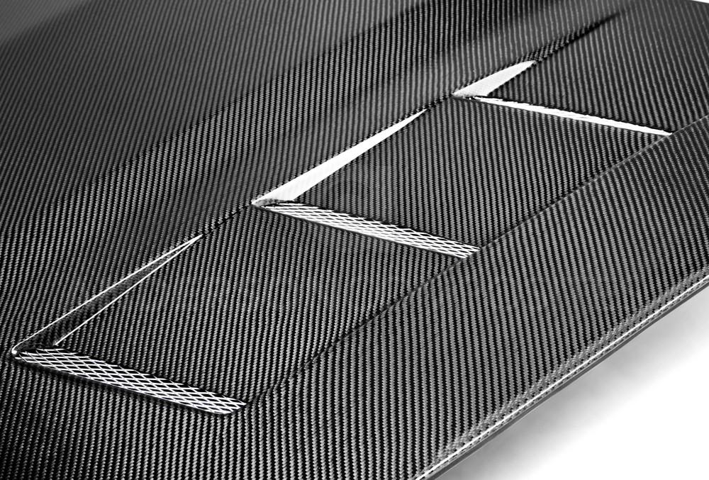 Anderson Composites AC-HD1011CHCAM-TSII Type-TSII Carbon Fiber Hood For 2010-2015 Chevrolet Camaro Anderson Composites Hood  AXOPROS