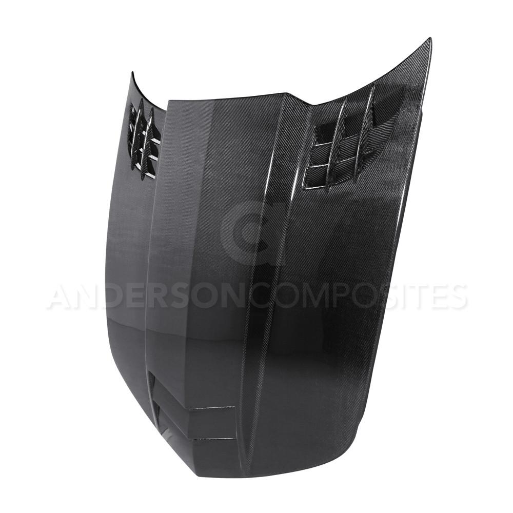 Anderson Composites AC-HD1011CHCAM-TTII Type-TTII Carbon Fiber Hood For 2010-2015 Chevrolet Camaro Anderson Composites Hood  AXOPROS