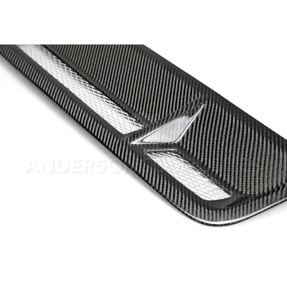 Anderson Composites AC-HV11MU500 Carbon Fiber Hood Vent For 2010-2014 Ford Shelby GT500 Anderson Composites Hood Vent  AXOPROS