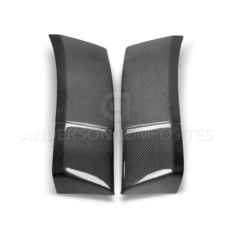 Anderson Composites AC-RBC18DGCHHC Carbon Fiber Rear Flare Extension Panels For 2018-2020 Dodge Challenger Widebody Anderson Composites Fender Flare Extension  AXOPROS