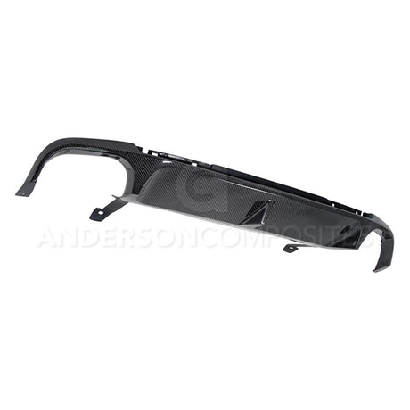 Anderson Composites AC-RD1213FDGT Carbon Fiber Rear Diffuser For 2013-2014 Ford Mustang GT500 And 2013-2014 Mustang GT W/APP PKG 2013 BOSS 302 Anderson Composites Valance Panel  AXOPROS