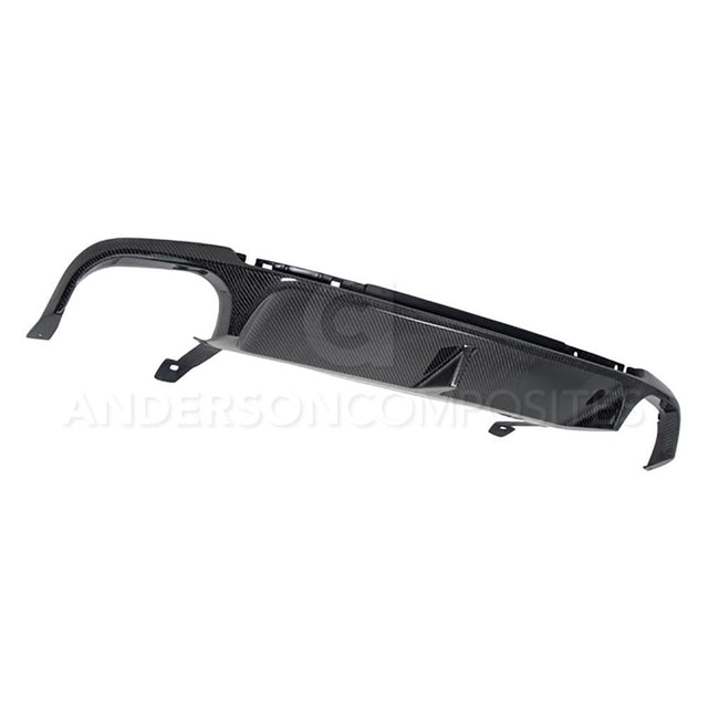 Anderson Composites AC-RD1213FDGT Carbon Fiber Rear Diffuser For 2013-2014 Ford Mustang GT500 And 2013-2014 Mustang GT W/APP PKG 2013 BOSS 302 Anderson Composites Valance Panel  AXOPROS