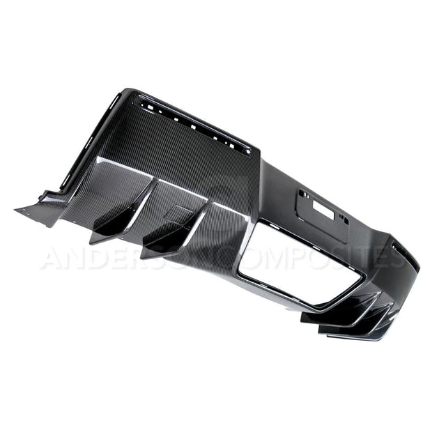 Anderson Composites AC-RL14CHC7 Carbon Fiber Rear Diffuser For 2014-2019 Chevrolet Corvette C7 Stingray/Z06/ZR1 Anderson Composites Valance Panel  AXOPROS