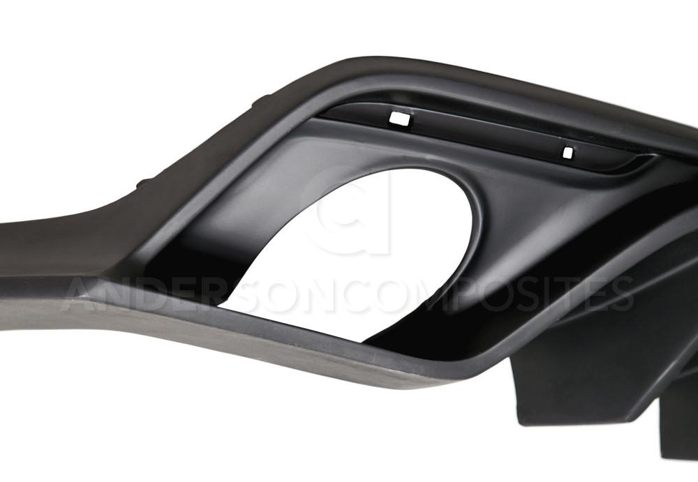 Anderson Composites AC-RL15FDMU-AR-GF Type-AR Fiberglass Rear Valance For 2015-2017 Ford Mustang Anderson Composites Valance Panel  AXOPROS