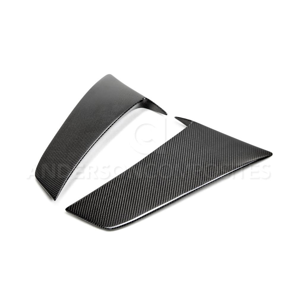 Anderson Composites AC-SC15FDMU Carbon Fiber Side Scoop For 2015-2020 Ford Mustang Anderson Composites Quarter Panel Scoop  AXOPROS