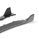 Anderson Composites AC-SS20FDMU500 Carbon Fiber Rocker Panel Splitters For 2020-2021 Ford Mustang Shelby GT500 Anderson Composites Side Skirt  AXOPROS