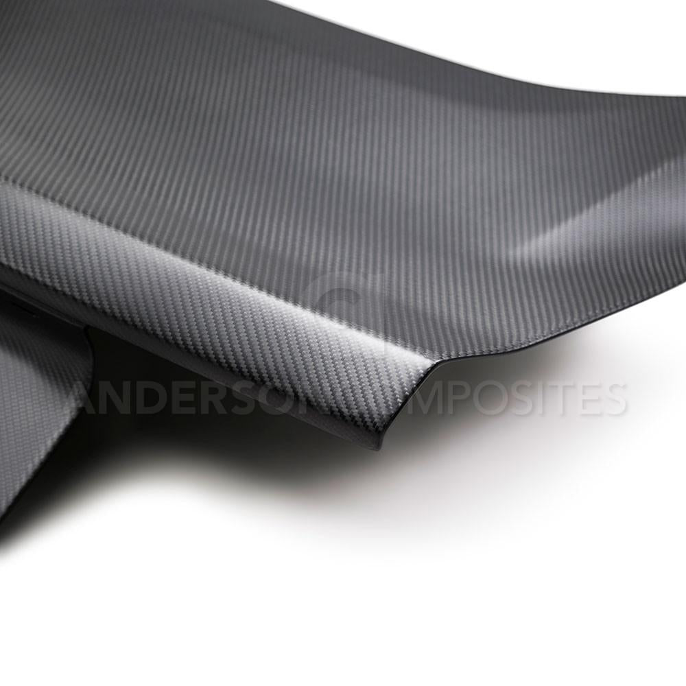Anderson Composites AC-TL15FDMU-DRY Type-OE DRY CARBON Decklid For 2015-2020 Ford Mustang Anderson Composites Trunk Lid  AXOPROS