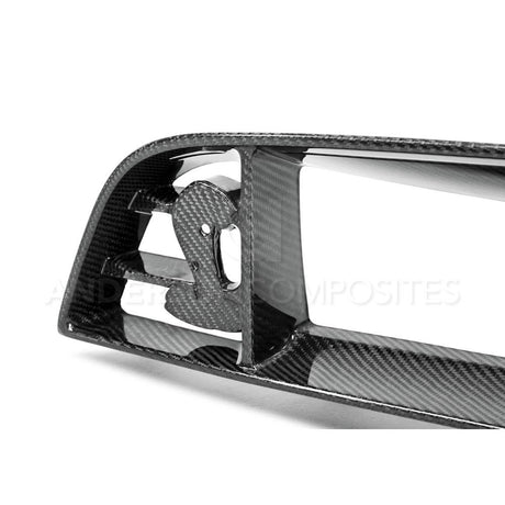 Anderson Composites AC-UG1213FDGT-C Carbon Fiber Front Upper Grille For 2013-2014 Ford Shelby GT500 With Location For Cobra Emblem Anderson Composites Grille  AXOPROS