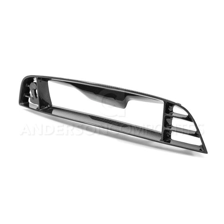 Anderson Composites AC-UG1213FDGT-C Carbon Fiber Front Upper Grille For 2013-2014 Ford Shelby GT500 With Location For Cobra Emblem Anderson Composites Grille  AXOPROS