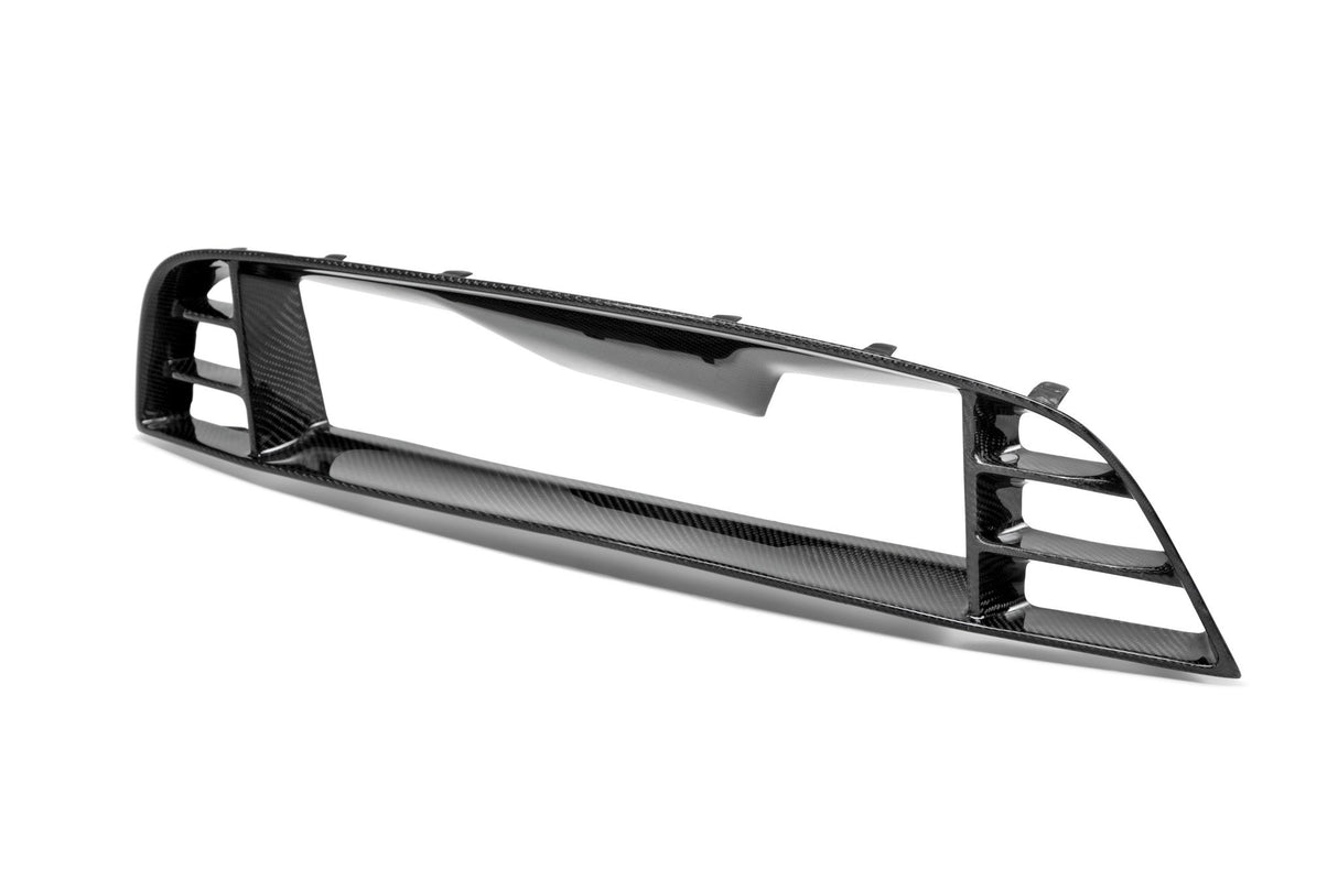 Anderson Composites AC-UG1213FDGT Carbon Fiber Front Upper Grille For 2013-2014 Ford Shelby GT500 With No Cobra Emblem Placeholder Anderson Composites Grille  AXOPROS