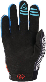Answer 25 Aerlite Drip Gloves Black/White/Rainbow Youth - Large Answer Gloves  AXOPROS