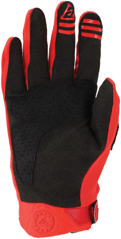 Answer 25 Peak Gloves Black/Red - Large Answer Gloves  AXOPROS