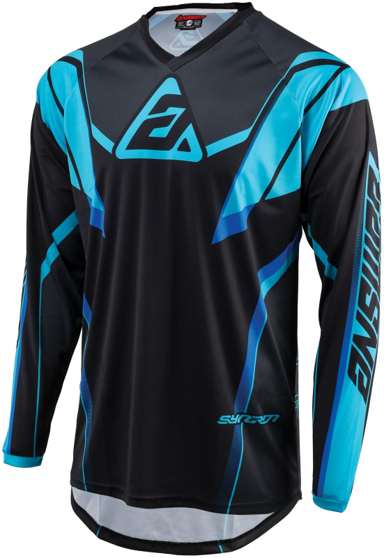 Answer 25 Syncron Envenom Jersey Blue/Black Youth - Medium Answer Jerseys  AXOPROS