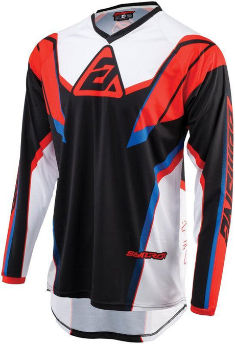 Answer 25 Syncron Envenom Jersey Red/White/Blue - Large Answer Jerseys  AXOPROS