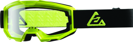 Answer Apex 1 Goggles Black/Hyper Acid - Youth Answer Eyewear  AXOPROS