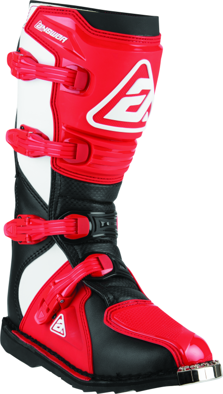 Answer AR1 Boot Black/Red - 11 Answer Motorcycle Boots  AXOPROS