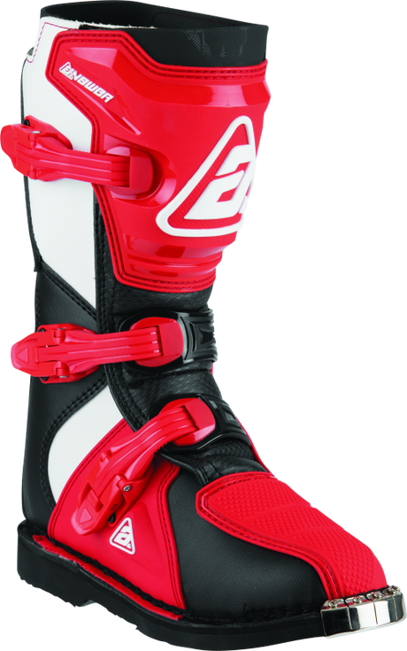 Answer AR1 Boot Black/Red Youth - 5 Answer Motorcycle Boots  AXOPROS