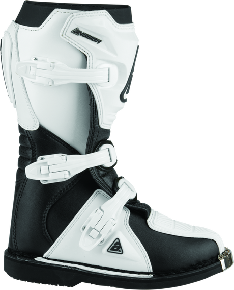 Answer AR1 Boot Black/White Youth - 1 Answer Motorcycle Boots  AXOPROS