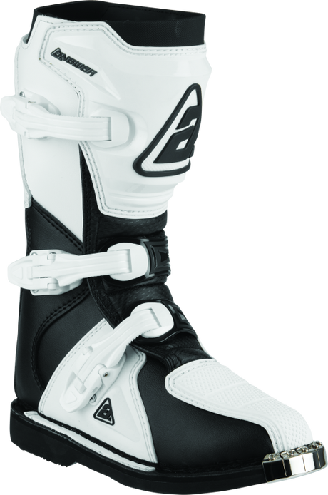 Answer AR1 Boot Black/White Youth - 3 Answer Motorcycle Boots  AXOPROS