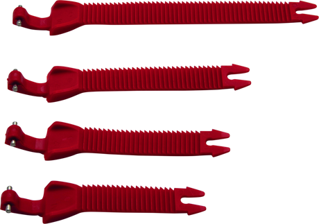 Answer AR1 Boot Strap Kit Red - Youth Answer Motorcycle Boots  AXOPROS