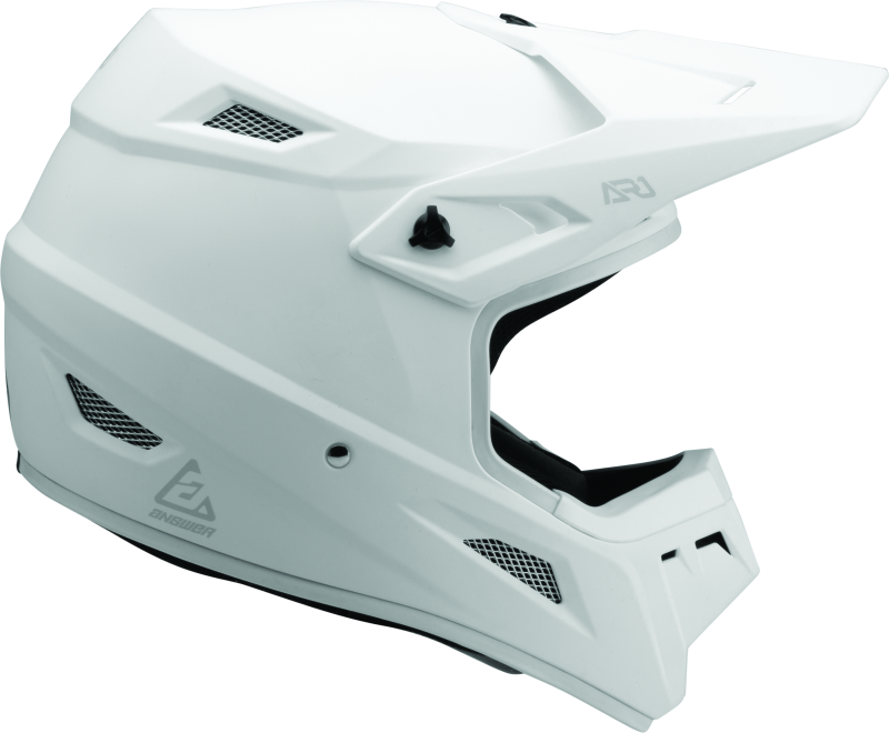 Answer AR1 Solid Helmet White Youth - Small Answer Helmets and Accessories  AXOPROS
