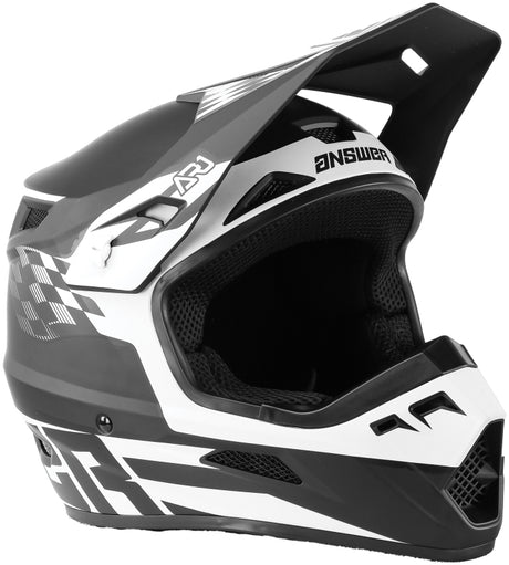 Answer AR1 Sweep Helmet Black/White - Medium Answer Helmets and Accessories  AXOPROS