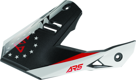 Answer AR5 Rally Visor - Red/Black Answer Helmets and Accessories  AXOPROS
