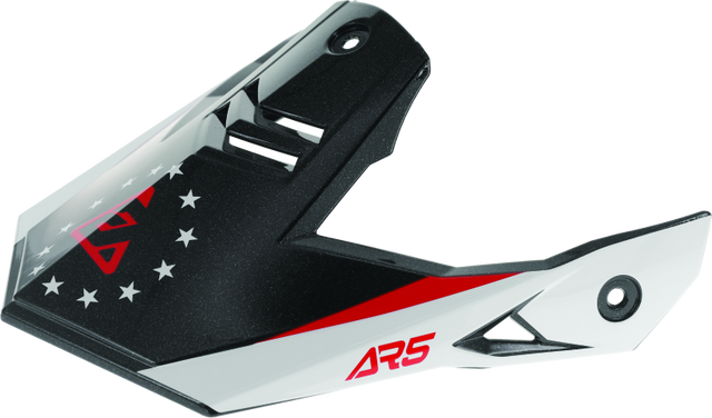 Answer AR5 Rally Visor - Red/Black Answer Helmets and Accessories  AXOPROS
