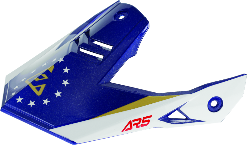 Answer AR5 Rally Visor - Red/White Answer Helmets and Accessories  AXOPROS