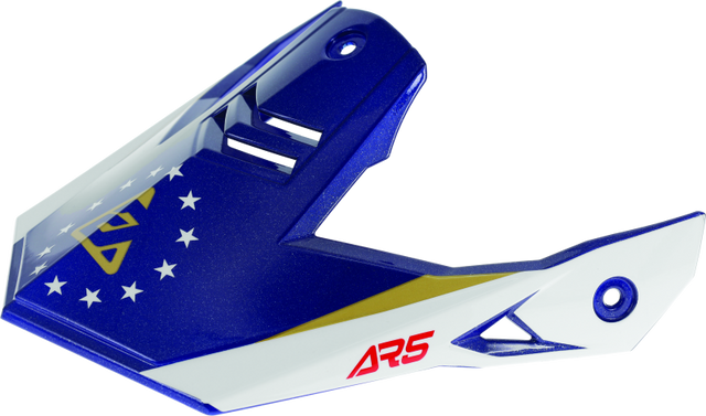 Answer AR5 Rally Visor - Red/White Answer Helmets and Accessories  AXOPROS