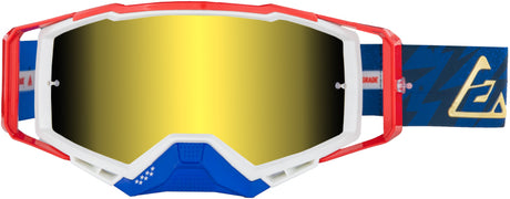 Answer ARC Bolt Goggles Red/White/Blue/Gold - Adult Answer Eyewear  AXOPROS
