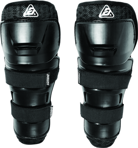 Answer Peewee Knee Guard Black Answer Knee Pads  AXOPROS
