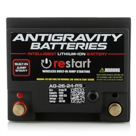Antigravity H6/Group 48 Lithium Car Battery w/Re-Start Antigravity Batteries Batteries  AXOPROS