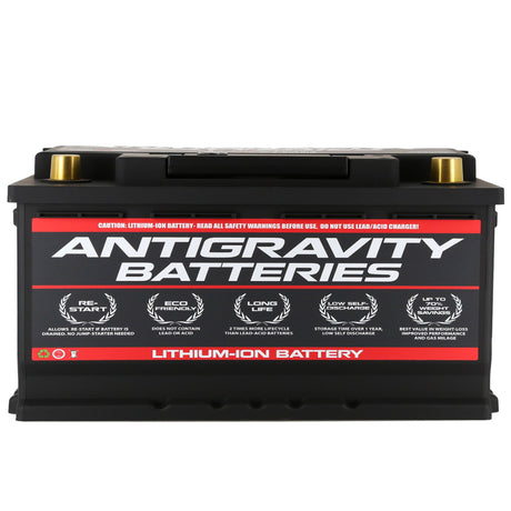 Antigravity H8/Group 49 Lithium Car Battery w/Re-Start Antigravity Batteries Batteries  AXOPROS