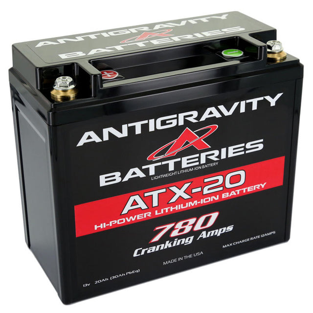 Antigravity XPS YTX20 Lithium Battery - Left Side Negative Terminal Antigravity Batteries Batteries  AXOPROS
