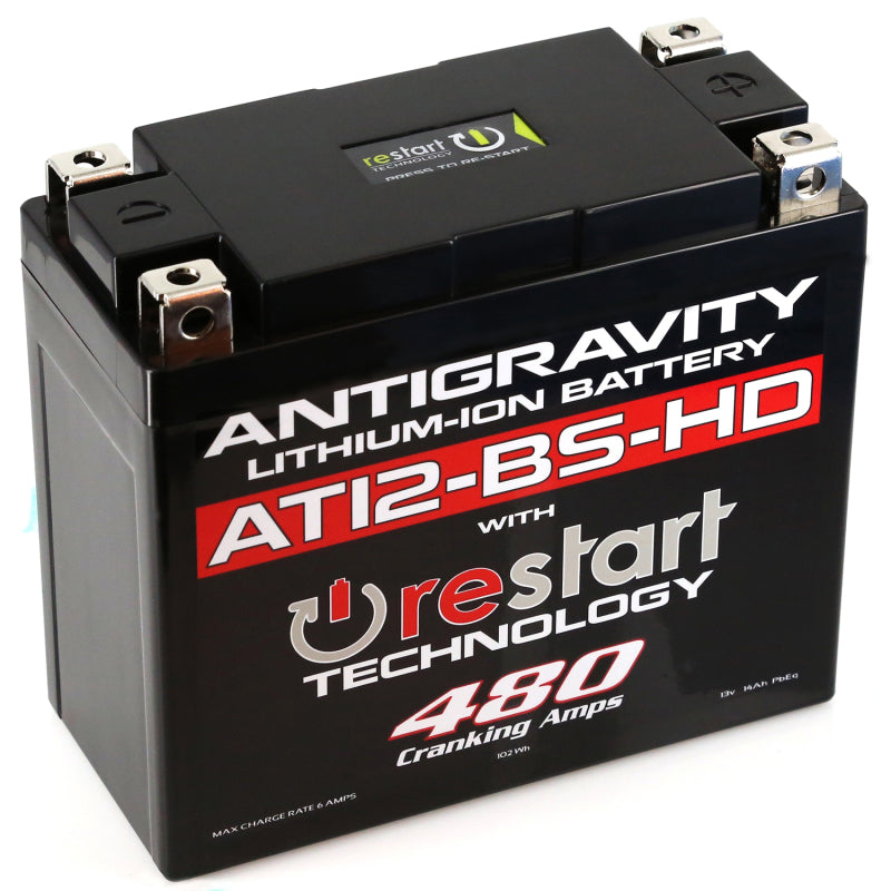 Antigravity YT12-BS High Power Lithium Battery w/Re-Start Antigravity Batteries Batteries  AXOPROS