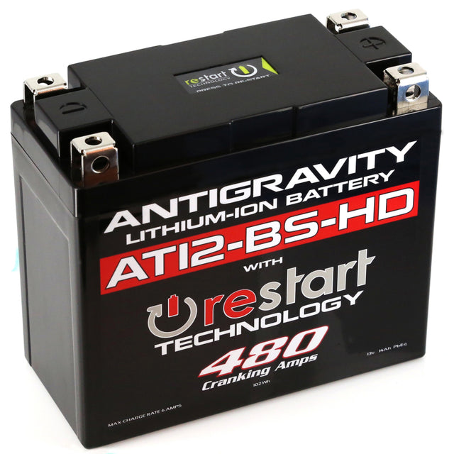Antigravity YT12-BS High Power Lithium Battery w/Re-Start Antigravity Batteries Batteries  AXOPROS