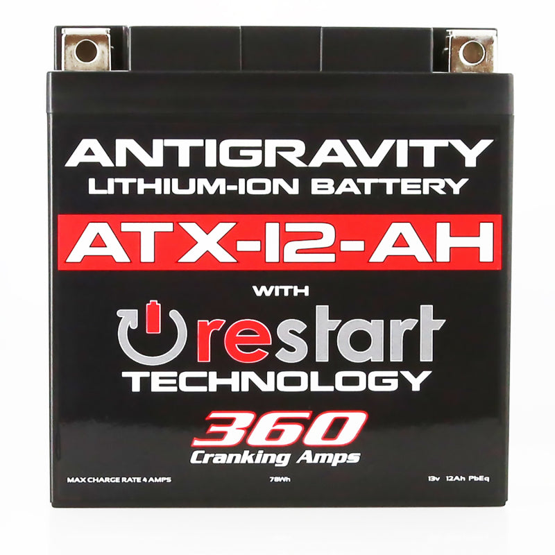 Antigravity YTX12B-BS Lithium Battery w/Re-Start Antigravity Batteries Batteries  AXOPROS