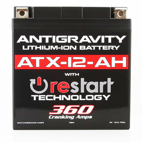 Antigravity YTX12B-BS Lithium Battery w/Re-Start Antigravity Batteries Batteries  AXOPROS