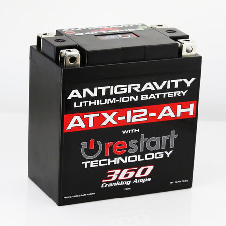 Antigravity YTX12B-BS Lithium Battery w/Re-Start Antigravity Batteries Batteries  AXOPROS