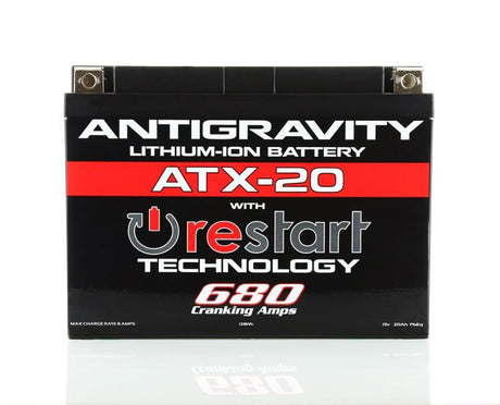 Antigravity YTX20 Lithium Battery w/Re-Start Antigravity Batteries Batteries  AXOPROS