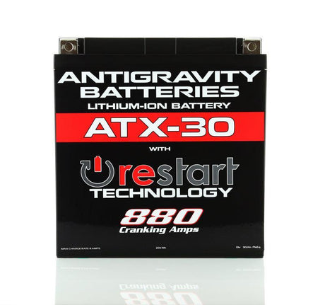 Antigravity YTX30 Lithium Battery w/Re-Start Antigravity Batteries Batteries  AXOPROS