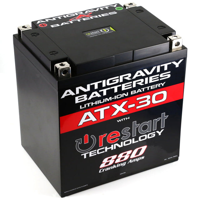 Antigravity YTX30 Lithium Battery w/Re-Start Antigravity Batteries Batteries  AXOPROS