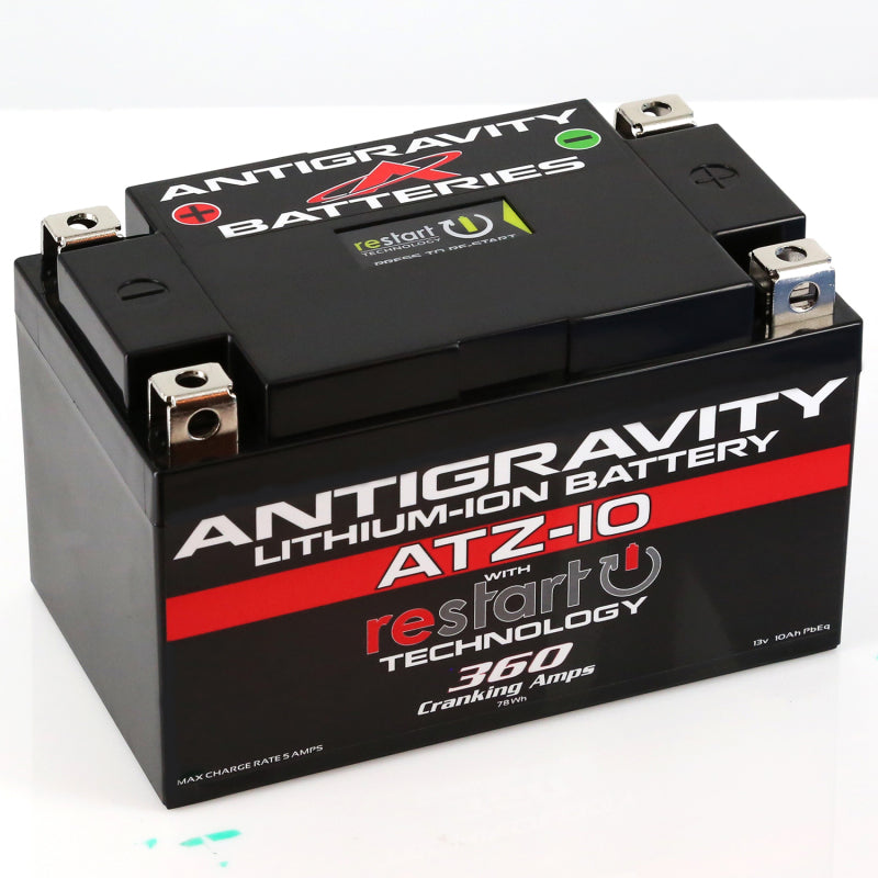 Antigravity YTZ10 Lithium Battery w/Re-Start Antigravity Batteries Batteries  AXOPROS